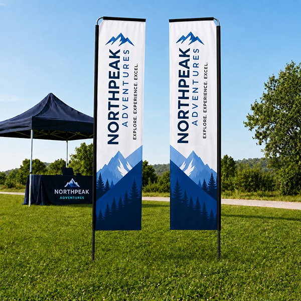 Telescopic Banner - Double-Sided