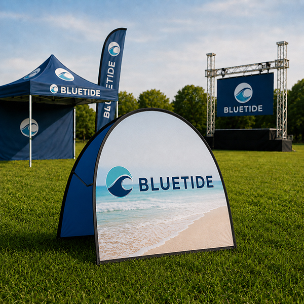 Horse shoe banner